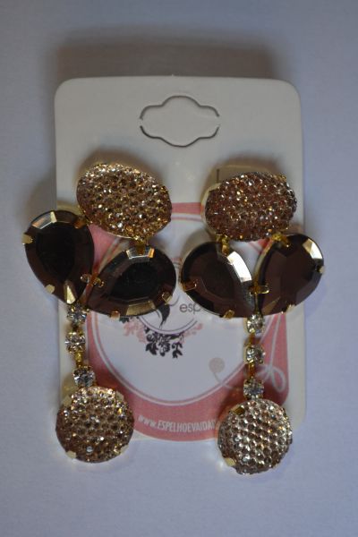 Brinco Dourado Elegance